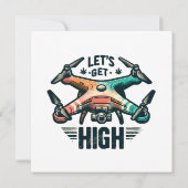 Invitation Pilote de drone (Dos)