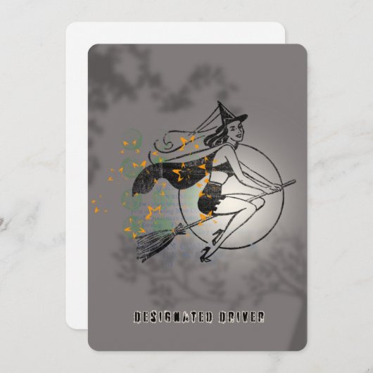 Invitation Pilote désigné (Devant / Derrière)