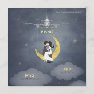 Invitation Pilotez-moi à la lune 2