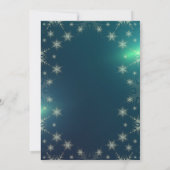 Invitation Pin de Noël, Green Company Party (Dos)