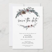 Pin d'hiver Enregistrer la date