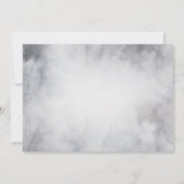 Invitation Pin d'hiver rustique | Baby shower Floral Berries (Dos)