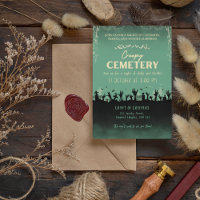 Pin poli au cimetière déplaisant avec accentuation