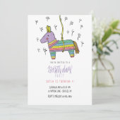 Invitation Piñata (Debout devant)