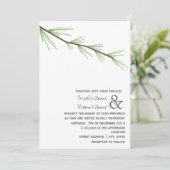 Invitation Pine Bough (Debout devant)