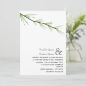 Invitation Pine Bough (Debout devant)