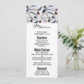 Invitation Pine Cones et aiguilles de pin Motif d'hiver (Debout devant)