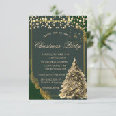 Invitation Pine d'or, Dots Green Company fête de Noël (Debout devant)