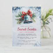 Invitation Pine et Bell Winter Secret Père Noël Christmas Par (Debout devant)