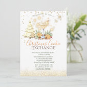 Invitation Pine Tree Gingerbread Cookies Cocktail Christmas (Debout devant)