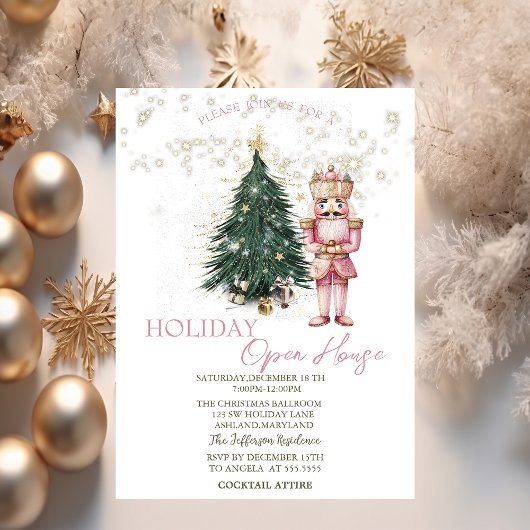Invitation Pine Tree, Présentations, Stars Nutcracker Open Ho