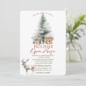 Invitation Pine Tree présente Reindeer Holiday Open House (Debout devant)