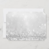 Invitation Pine Tree Stars Bokeh Corporate Christmas Party (Dos)