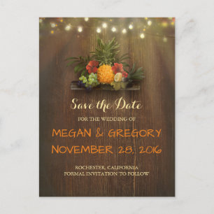 Invitation Pineapple Tropical Luau Plage à ne pas 