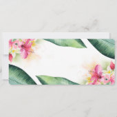 Invitation Pineappy Boarding Pass Billet d'engagement (Dos)