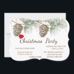 Invitation Pinecones, Santa Hat Christmas<br><div class="desc">Invitations élégantes à la fête de Noël. Ces belles invitations à Noël sont parfaites pour les invitations à des fêtes de Noël, les invitations à des échanges de cadeaux de Noël, les collectes de fonds de Noël, les invitations à des fêtes de fin d'année et d'autres événements qui ont eu...</div>
