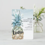 Invitation Pinède Tropicale & Lumières Guinguette Été BBQ Lua (Debout devant)