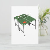 Invitation Ping-pong (Debout devant)