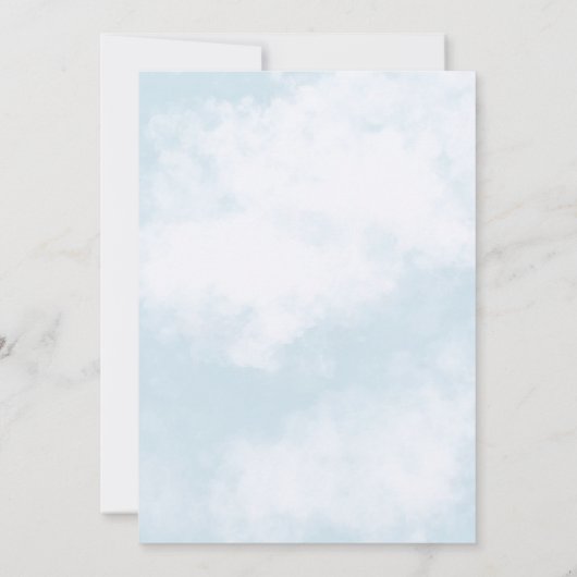 Invitation Pingouin de bébé sauvage 1er anniversaire (Dos)