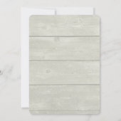 Invitation Pingouin de Noël mignon à la fête de Santa Hat (Dos)