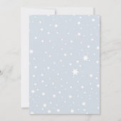 Invitation Pingouins Jeu de piscine d'hiver Anniversaire Invi (Dos)