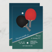 Invitation PingPong (Devant / Derrière)