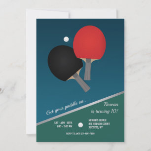 Invitation PingPong