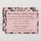 Invitation Pink (Devant / Derrière)