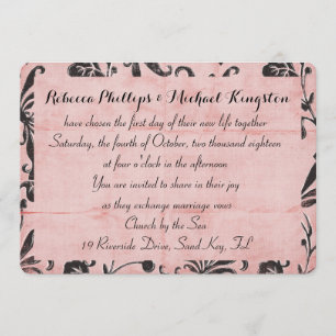 Invitation Pink
