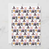 Invitation Pink A Little Boo Baby shower (Dos)