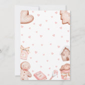 Invitation Pink A Little Cookie Baby Shower (Dos)