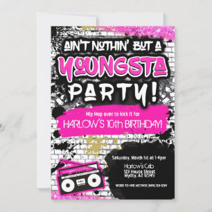 Invitation Pink Ain't Nothin' mais un Hip hop du parti Youngs