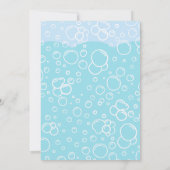 Invitation Pink Aqua Axolotl 10th Birthday Party (Dos)