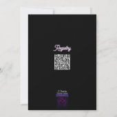 Invitation Pink Baby est en train de brasser (Dos)