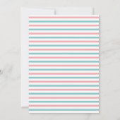 Invitation Pink Baking Anniversaire (Dos)