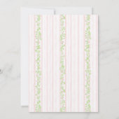 Invitation Pink Baptism Invitation, Girl Baptism, (Dos)