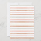 Invitation Pink Bearly Wait Boho Teddy Bear Girl Baby shower (Dos)