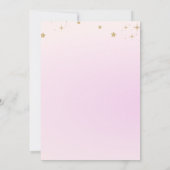 Invitation Pink Boba Tea Girl Anniversaire Fête Ado (Dos)