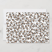 Invitation Pink Boho Floral Safari Wild Un 1er anniversaire (Dos)