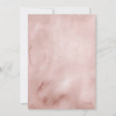 Invitation Pink Bow C'est un Baby shower de perle de fille (Dos)