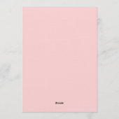 Invitation Pink Bow Graduation Party (Dos)