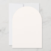 Invitation Pink bow ivory pearls girl First Communion Arch (Dos)