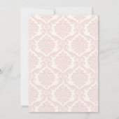 Invitation Pink Carrie Princess Fairytale Baby shower (Dos)