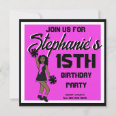 Invitation Pink Cheer #1 (Devant)