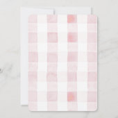 Invitation Pink Convertible Palm Tree Girl Anniversaire (Dos)