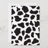 Invitation Pink Cowgirl Disco Anniversaire (Dos)