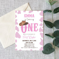 Pink Cowgirl ONE Premier Rodéo 1ère fête d'anniver