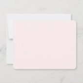 Invitation Pink Crown Princess Nursery Note Card (Dos)