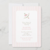 Invitation Pink Cupid Arrow Lovestruck Bridal Shower (Devant)