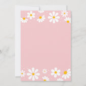 Invitation Pink Daisy Baby in Bloom Baby shower (Dos)